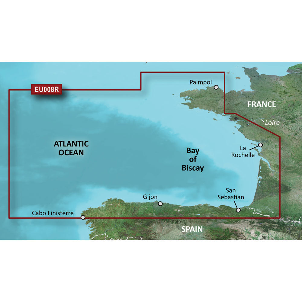 Garmin BlueChart g3 HD - HXEU008R - Bay of Biscay - microSD/SD [010-C0766-20] - Premium Garmin BlueChart Foreign from Garmin - Just $119.99! 