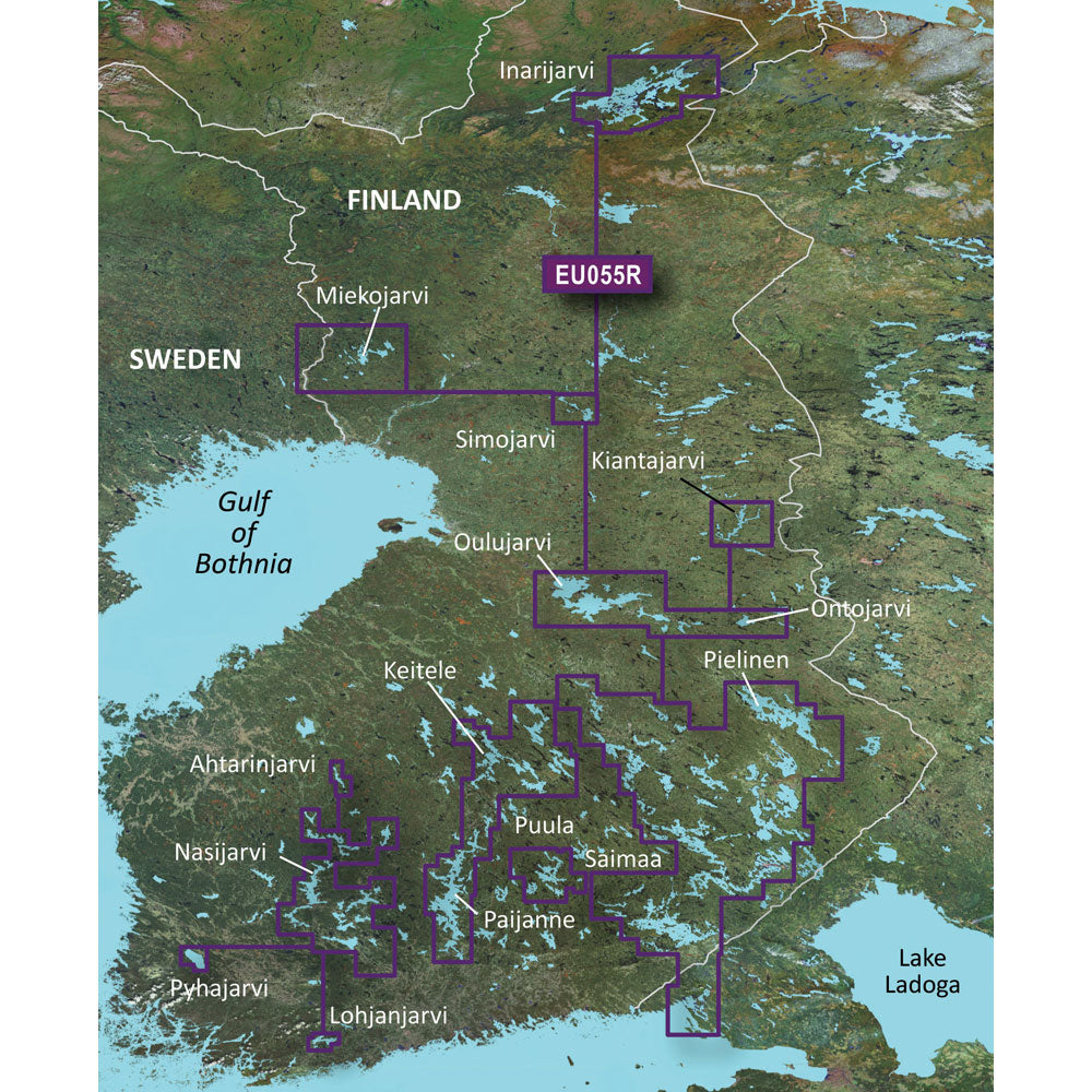 Garmin BlueChart g3 HD - HXEU055R - Finnish Lakes - microSD/SD [010-C0791-20] - Premium Garmin BlueChart Foreign from Garmin - Just $119.99! 