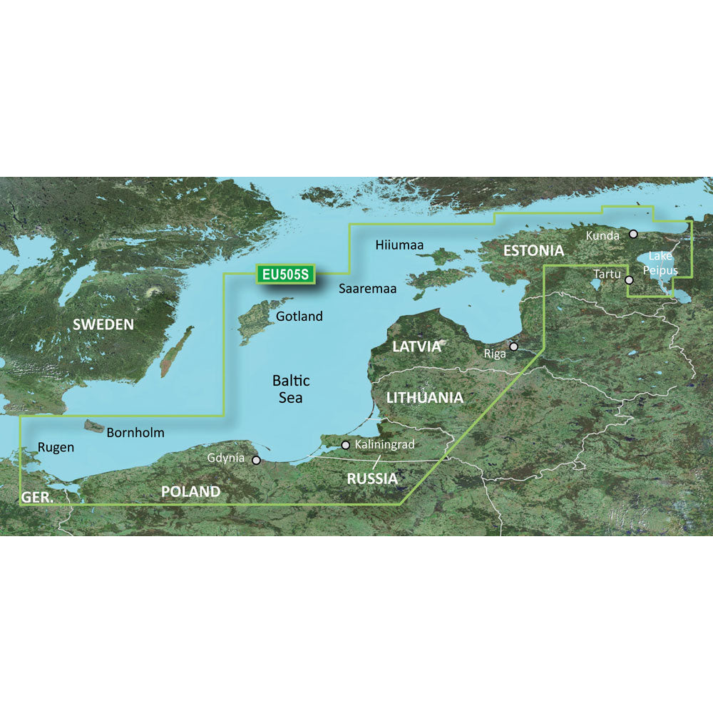 Garmin BlueChart g3 HD - HXEU065R - Baltic Sea East Coast - microSD/SD [010-C0849-20] - Premium Garmin BlueChart Foreign from Garmin - Just $119.99! 