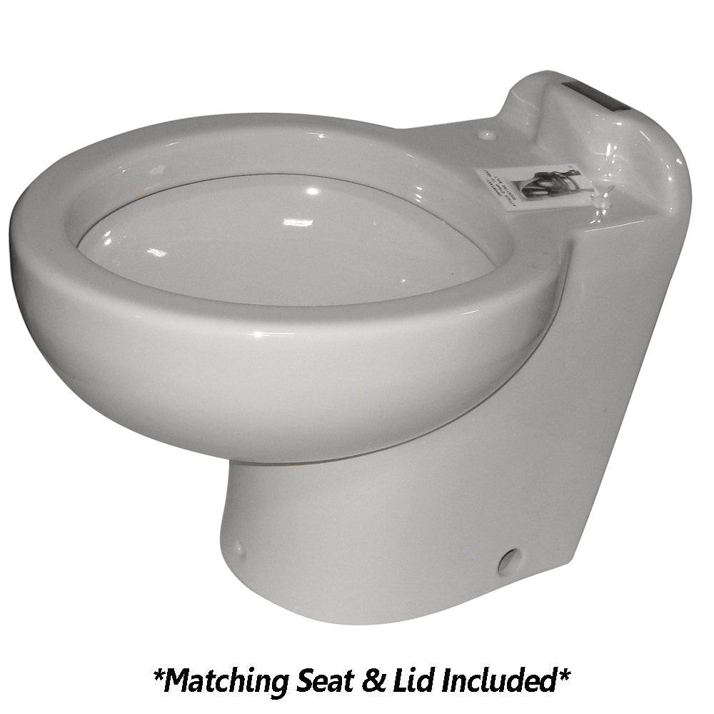 Raritan Marine Elegance - Household Style - White - Fresh or Saltwater - Smart Toilet Control - 12v [220HS012] - Premium Marine Sanitation from Raritan - Just $1391.99! 