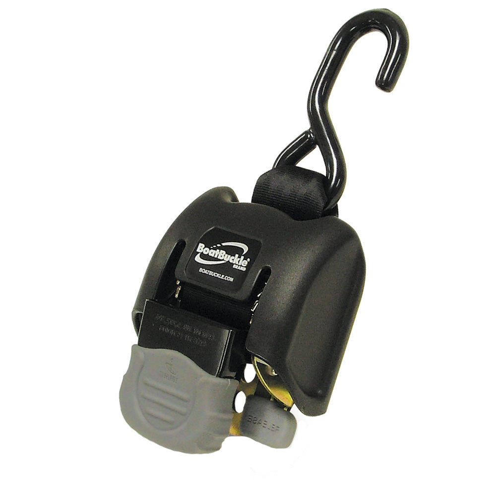 BoatBuckle G2 Retractable Transom Tie-Down - 2"-43" - Pair [F08893] - Premium Tie-Downs from BoatBuckle - Just $76.99! 