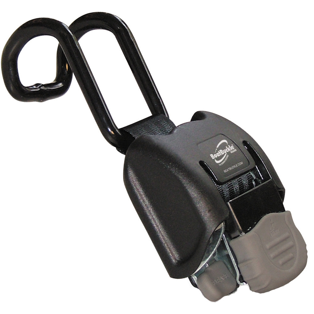 BoatBuckle G2 Retractable Gunwale Tie-Down - 2"-38" - Pair [F14221] - Brand_BoatBuckle, Restricted From 3rd Party Platforms, Trailering, Trailering | Tie-Downs - BoatBuckle - Tie-Downs