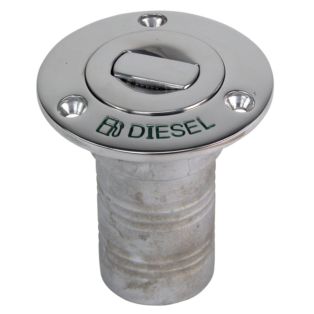 Whitecap Bluewater Push Up Deck Fill - 1-1/2" Hose - Diesel [6994CBLUE] - Premium Deck Fills from Whitecap - Just $62.99! 