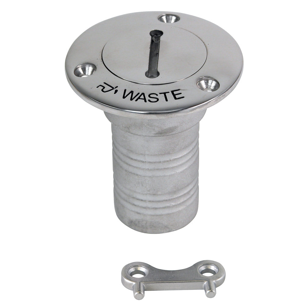 Whitecap Hose Deck Fill - 1-1/2" Hose Waste [6126C] - Premium Deck Fills from Whitecap - Just $43.99! 