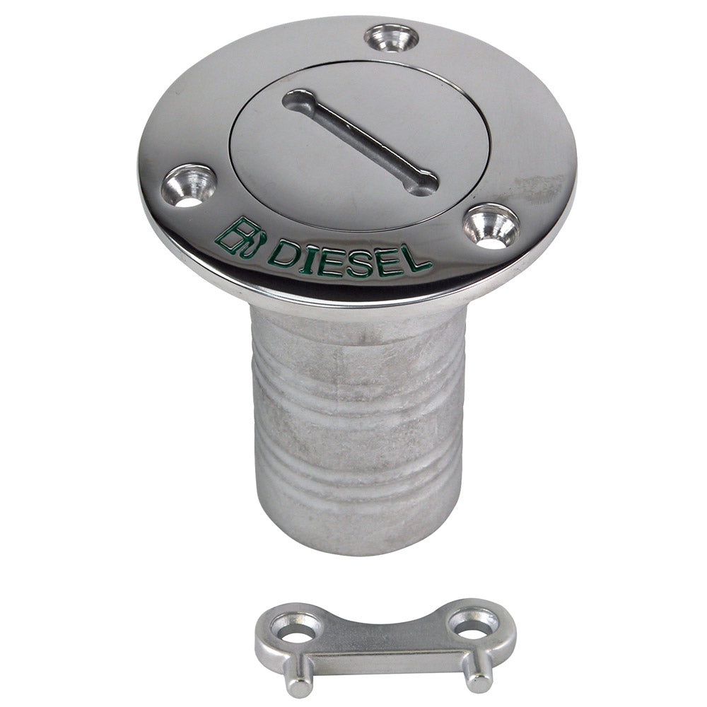 Whitecap Hose Deck Fill - 2" Hose - Diesel [6395C] - Premium Deck Fills from Whitecap - Just $57.99! 