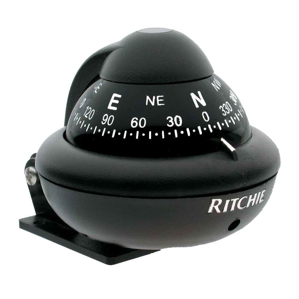 Ritchie X-10B-M RitchieSport Compass - Bracket Mount - Black [X-10B-M] - Premium Compasses - Magnetic from Ritchie - Just $46.99! 