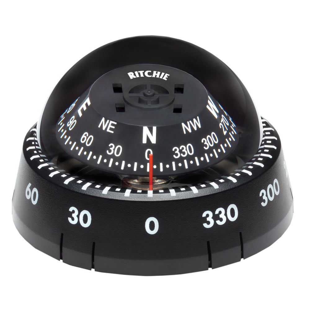 Ritchie XP-99 Kayaker Compass - Surface Mount - Black [XP-99] - Brand_Ritchie, Marine Navigation & Instruments, Marine Navigation & Instruments | Compasses, Outdoor, Outdoor | Compasses - Magnetic, Paddlesports, Paddlesports | Compasses - Ritchie - Compasses - Magnetic