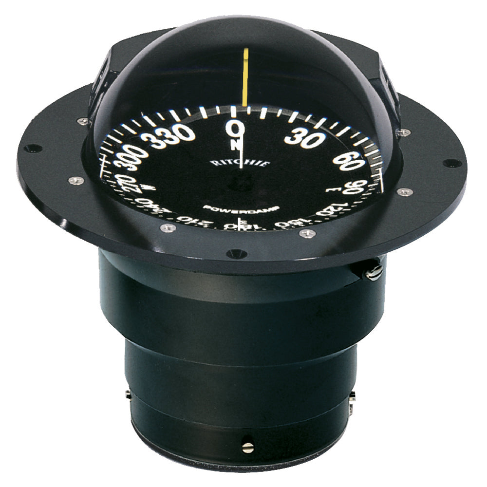 Ritchie FB-500 Globemaster Compass - Flush Mount - Black - 12V - 5 Degree Card [FB-500] - Premium Compasses from Ritchie - Just $847.99! 