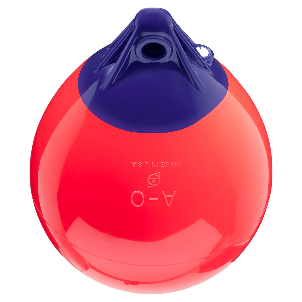 Polyform A-0 Buoy 8" Diameter - Red [A-0-RED] - Premium Buoys from Polyform U.S. - Just $37.99! 