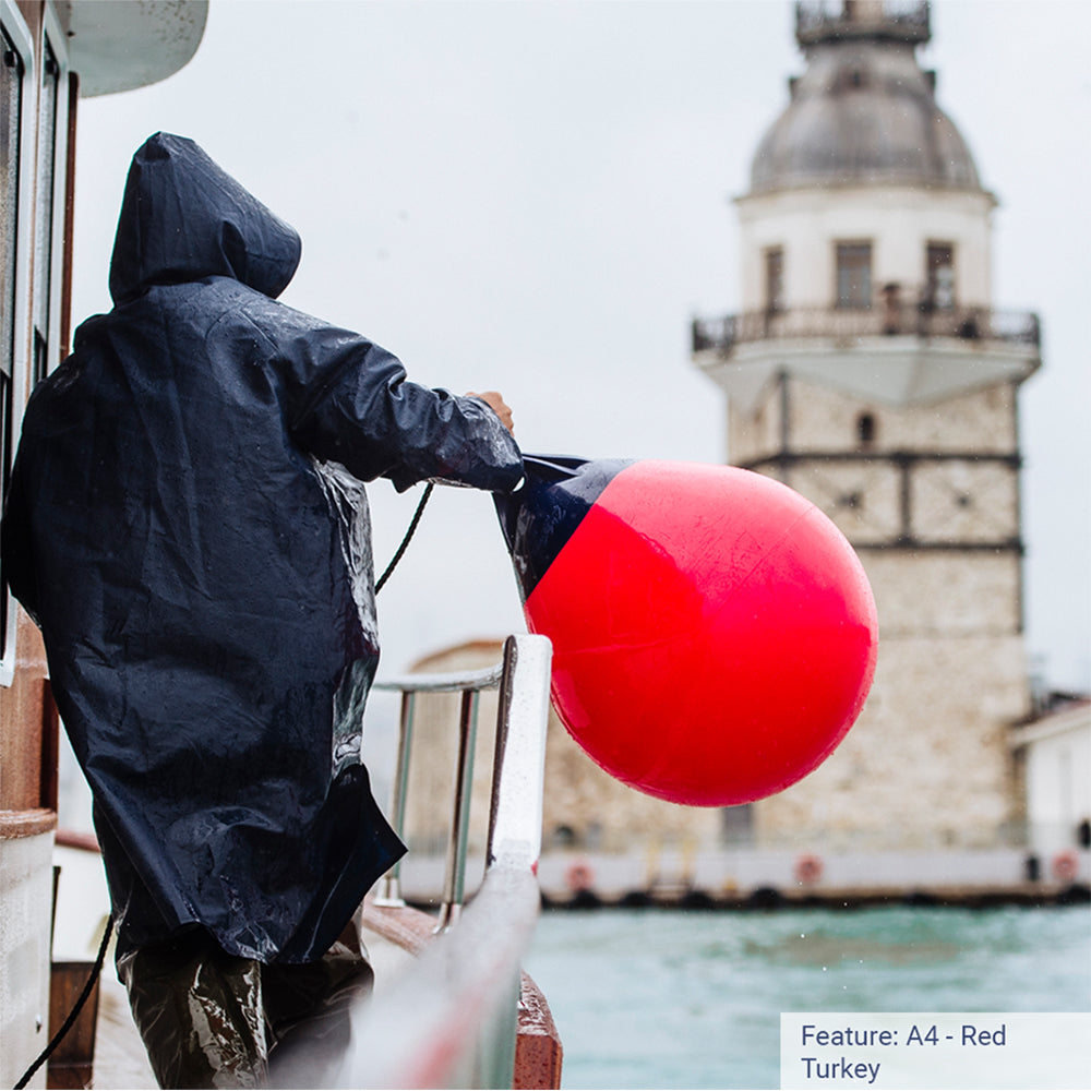 Polyform A-0 Buoy 8" Diameter - Red [A-0-RED] - Premium Buoys from Polyform U.S. - Just $37.99! 