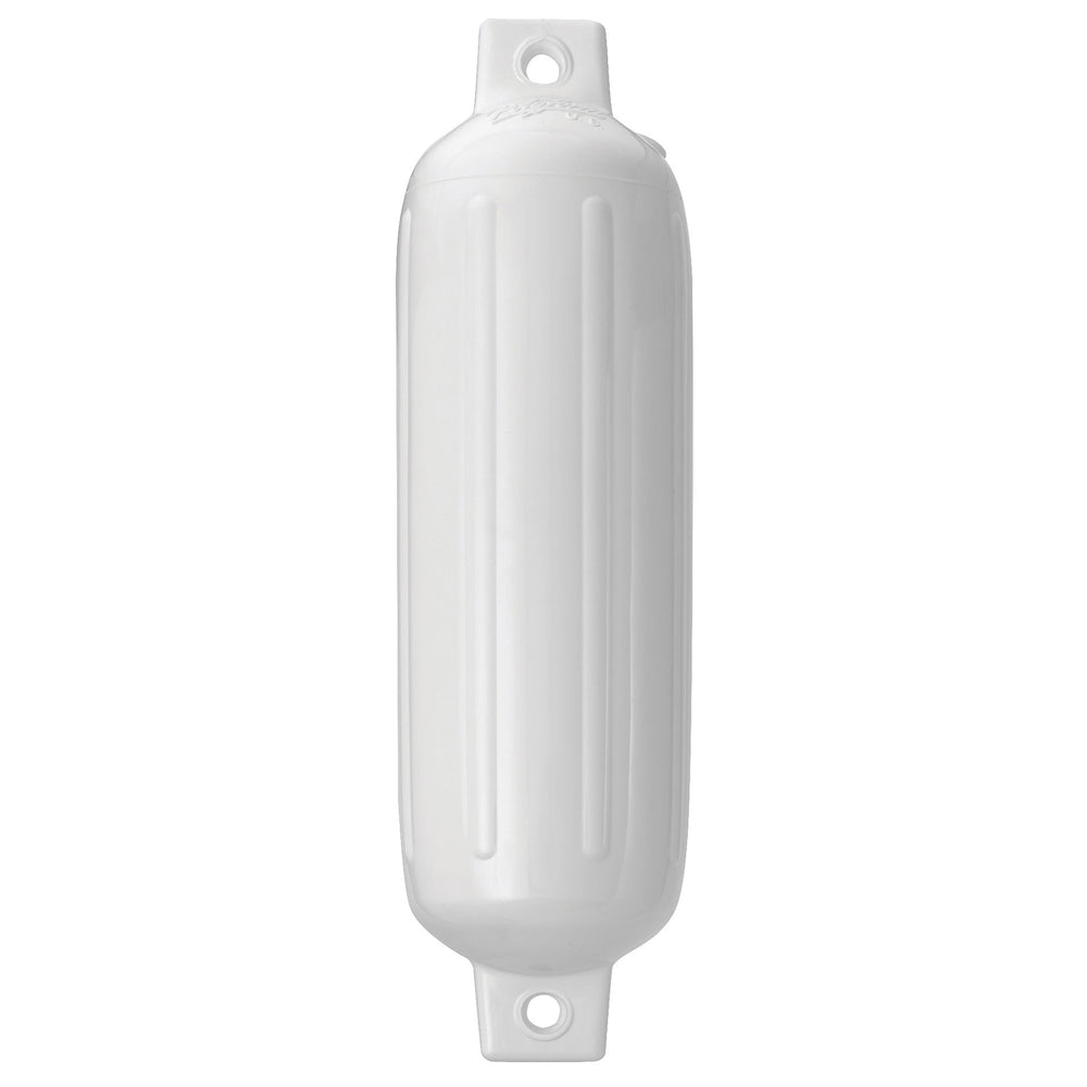 Polyform G-2 Twin Eye Fender 4.5" x 15.5" - White [G-2-WHITE] - Premium Fenders from Polyform U.S. - Just $16.99! 