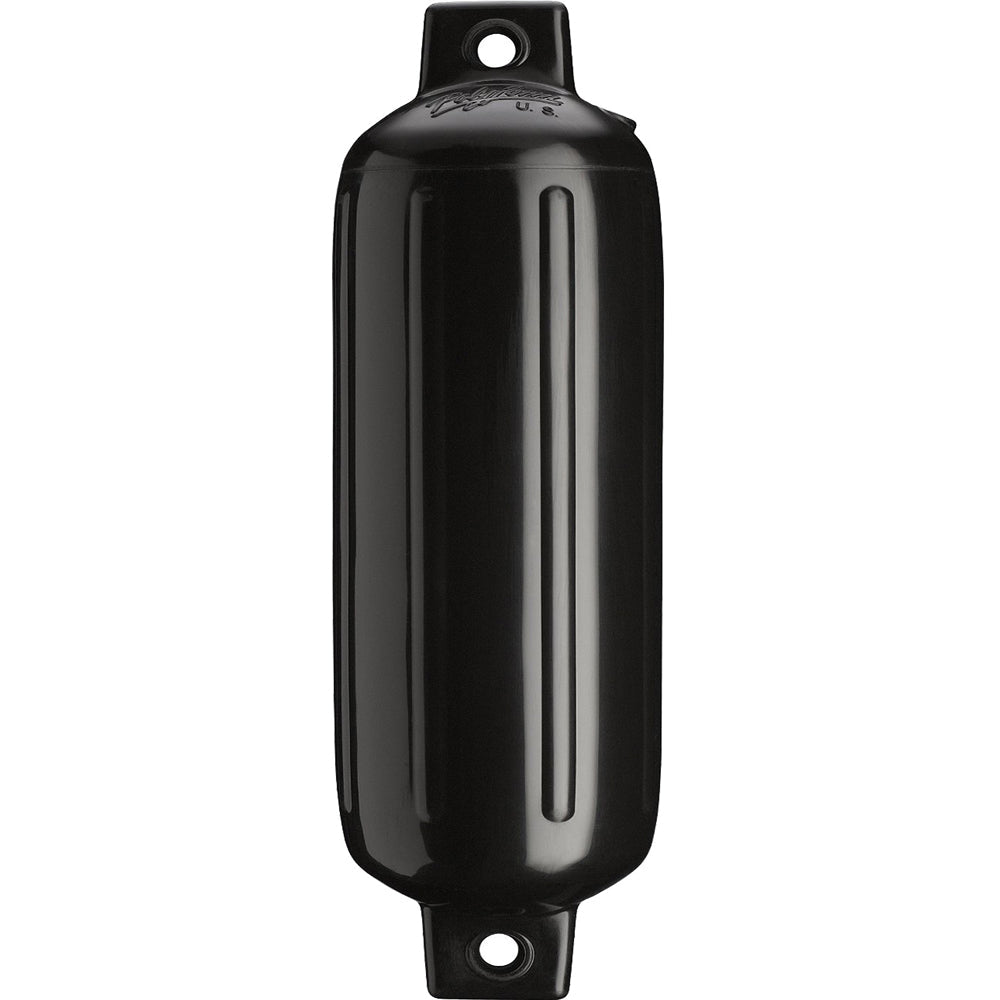 Polyform G-4 Twin Eye Fender 6.5" x 22" - Black [G-4-BLACKWO] - Premium Fenders from Polyform U.S. - Just $34.99! Shop now at Boat Gear Depot