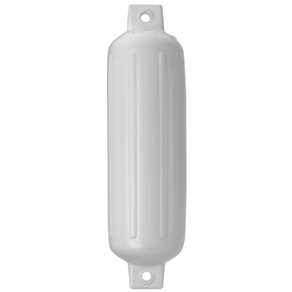 Polyform G-4 Twin Eye Fender 6.5" x 22" White [G-4-WHITEWO] - Premium Fenders from Polyform U.S. - Just $34.99! 