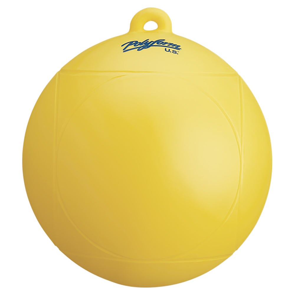 Polyform Water Ski Series Buoy - Yellow [WS-1-YELLOW] - Anchoring & Docking, Anchoring & Docking | Buoys, Brand_Polyform U.S. - Polyform U.S. - Buoys