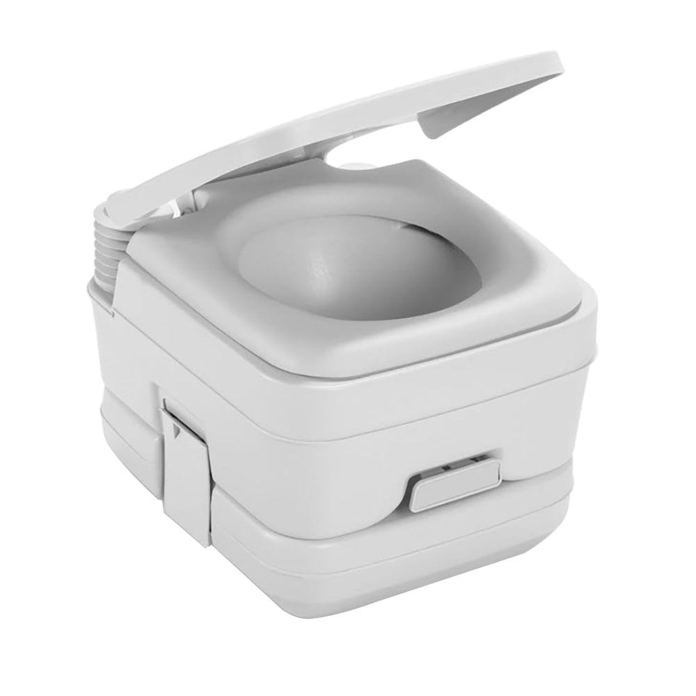 Dometic 964 Portable Toilet w/Mounting Brackets - 2.5 Gallon - Platinum [311096406] - Premium Portable Toilets from Dometic - Just $115.99! 