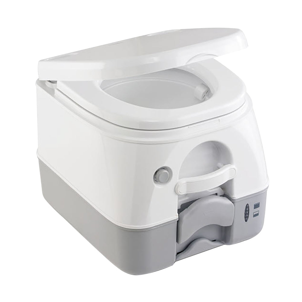 Dometic 974 Portable Toilet w/Mounting Brackets -2.6 Gallon - Grey [301097406] - Premium Portable Toilets from Dometic - Just $169.99! 