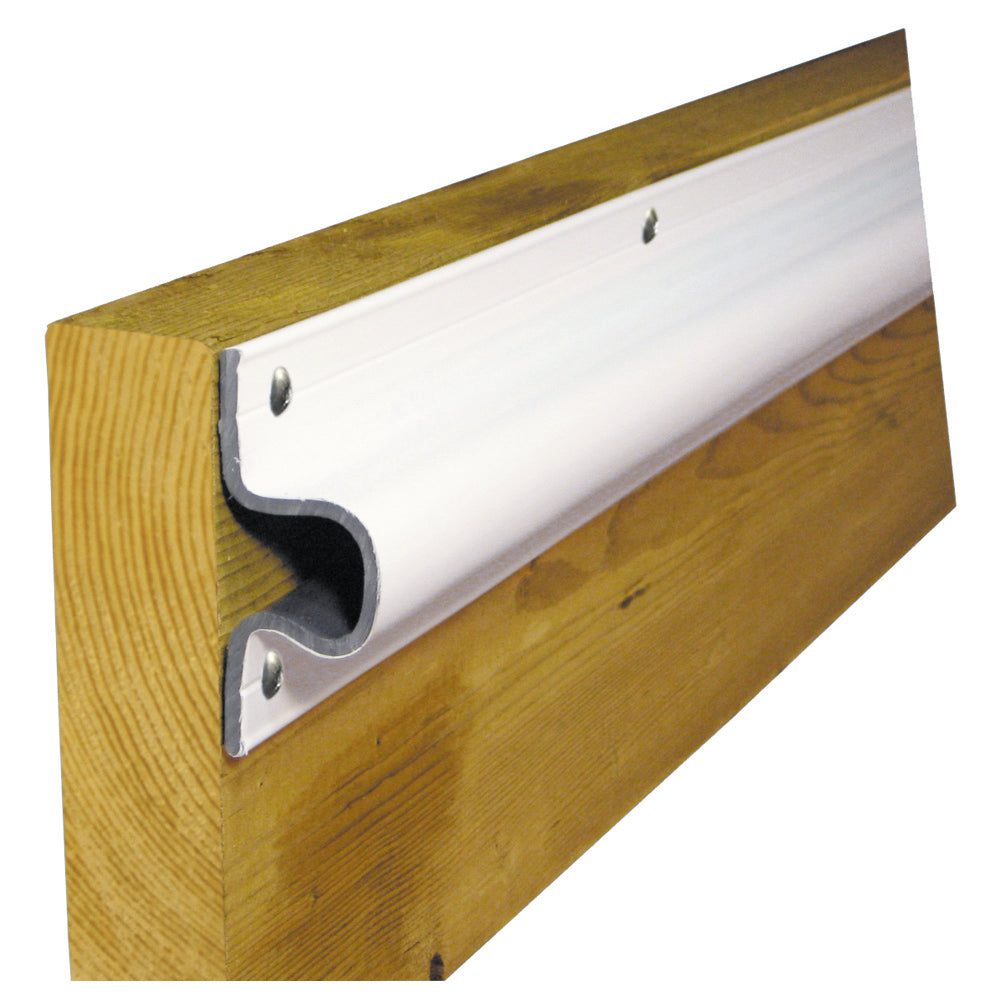 Dock Edge "C" Guard Economy PVC Profiles 10ft Roll - White [1132-F] - Anchoring & Docking, Anchoring & Docking | Bumpers/Guards, Brand_Dock Edge - Dock Edge - Bumpers/Guards