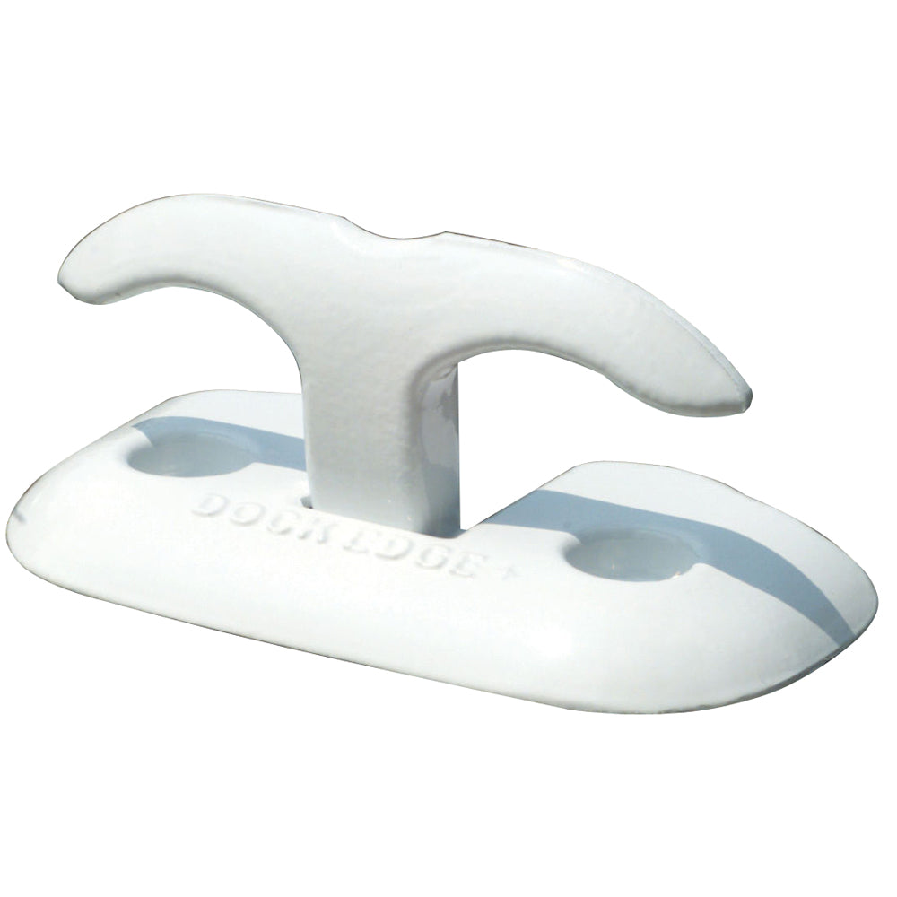 Dock Edge Flip Up Dock Cleat 6" White [2606W-F] - 1st Class Eligible, Anchoring & Docking, Anchoring & Docking | Cleats, Brand_Dock Edge - Dock Edge - Cleats