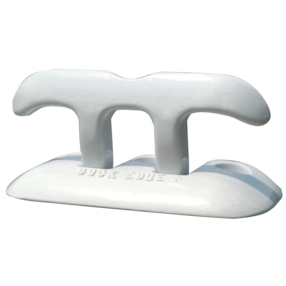 Dock Edge Flip Up Dock Cleat 8" - White [2608W-F] - Premium Cleats from Dock Edge - Just $37.99! Shop now at Boat Gear Depot