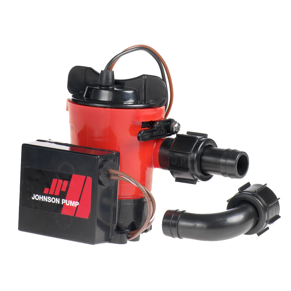 Johnson Pump 500 GPH Auto Bilge Pump 3/4" Hose 12V Dura Port [07503-00] - Premium Bilge Pumps from Johnson Pump - Just $65.99! 