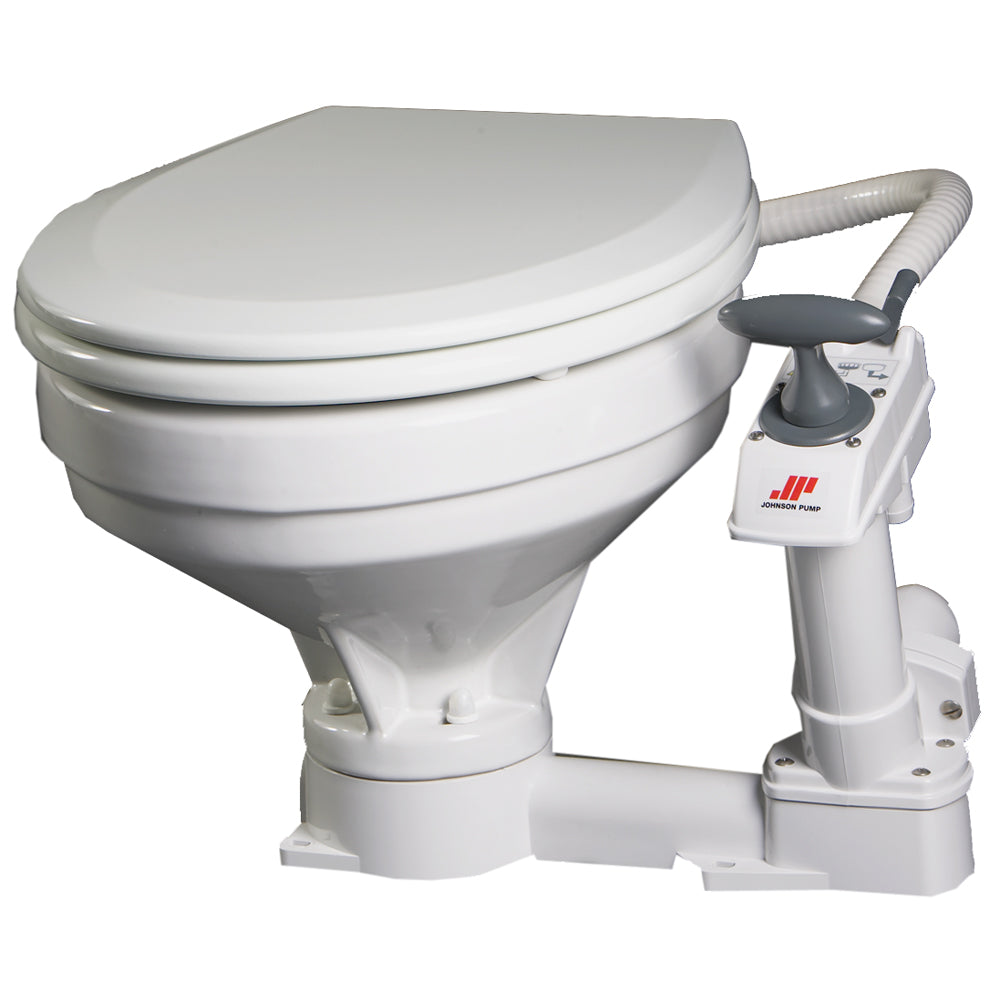 Johnson Pump Comfort Manual Toilet [80-47230-01] - Brand_Johnson Pump, Marine Plumbing & Ventilation, Marine Plumbing & Ventilation | Marine Sanitation - Johnson Pump - Marine Sanitation