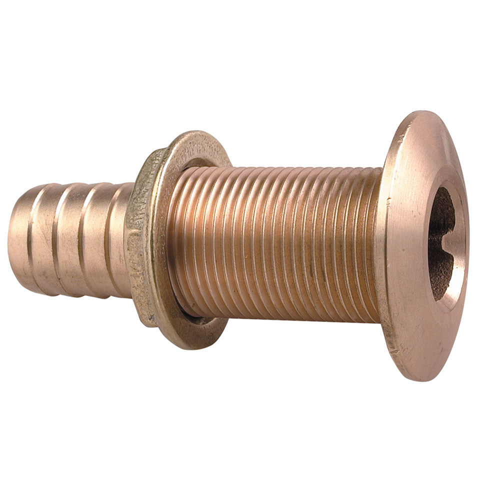 Perko 1-1/8" Thru-Hull Fitting f/ Hose Bronze Made in the USA [035006ADPP] - Brand_Perko, Marine Plumbing & Ventilation, Marine Plumbing & Ventilation | Thru-Hull Fittings - Perko - Thru-Hull Fittings