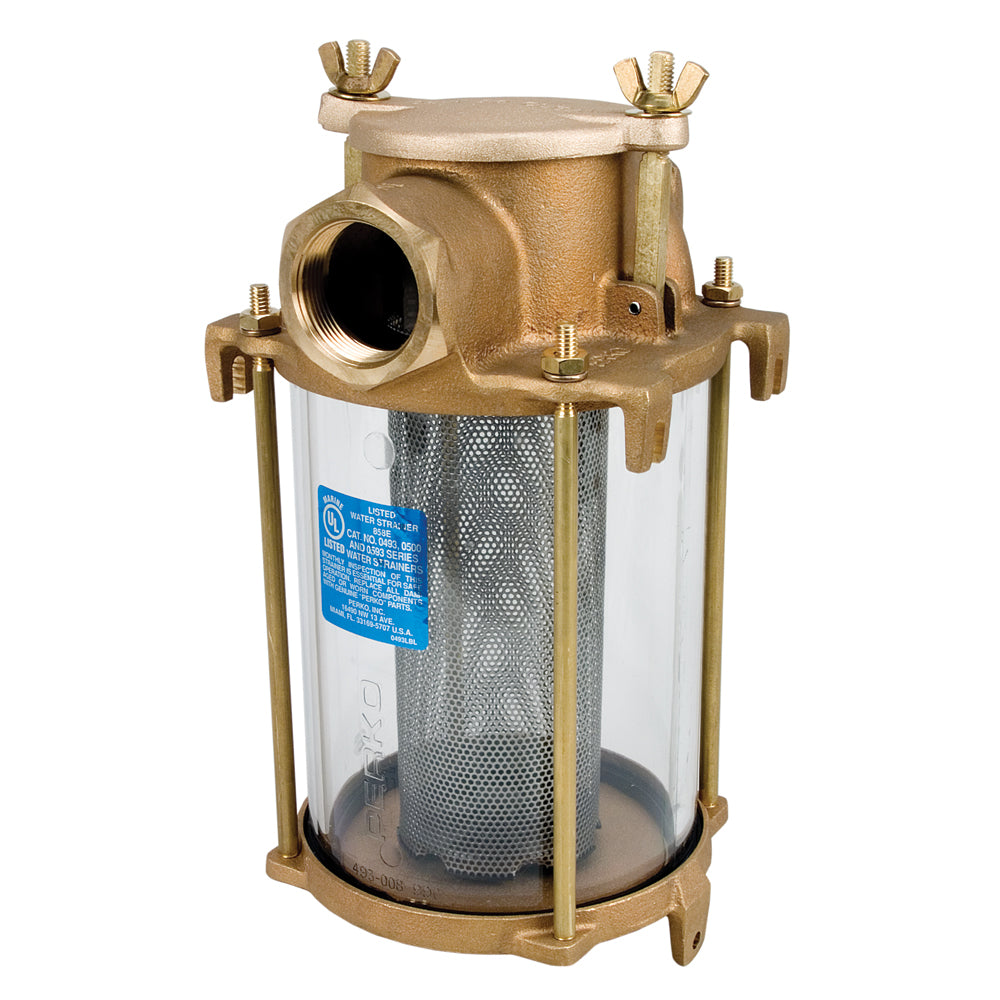 Perko 1/2" IPS Intake Strainer Bronze Made in the USA [0493004PLB] - Premium Strainers & Baskets from Perko - Just $238.99! 