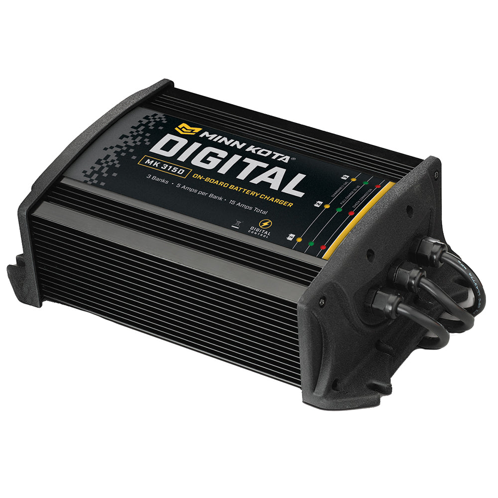 Minn Kota MK-315D 3 Bank x 5 Amps [1823155] - Premium Battery Chargers from Minn Kota - Just $179.99! 