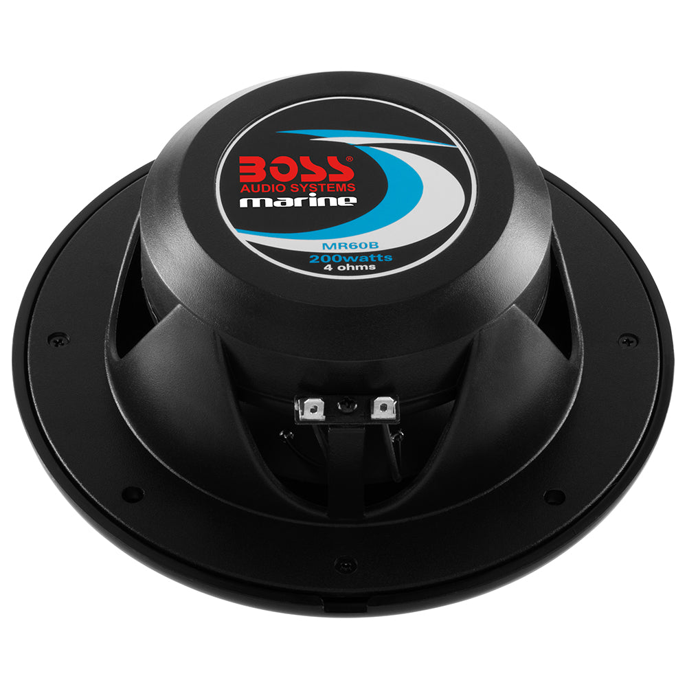 Boss Audio 6.5" MR60B Speakers - Black - 200W [MR60B] - Brand_Boss Audio, Entertainment, Entertainment | Speakers - Boss Audio - Speakers