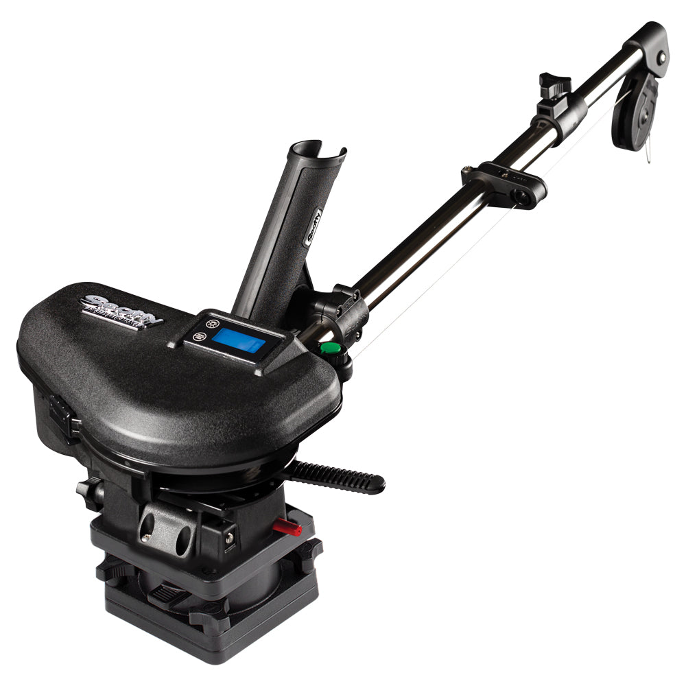 Scotty 2106 HP Depthpower Electric Downrigger 60 SS Telescoping Boom w/Swivel Base - Single Rod Holder [2106] - Premium Downriggers from Scotty - Just $785.99! Shop now at Boat Gear Depot
