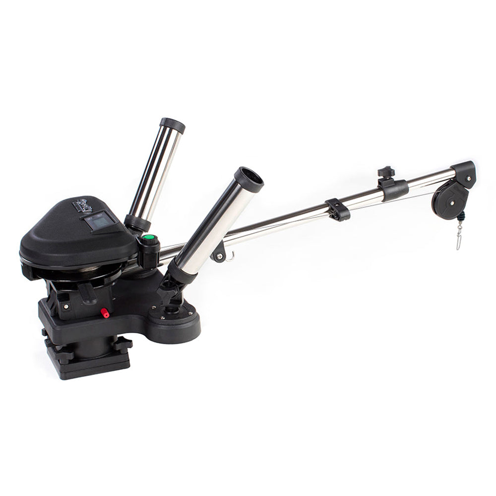 Scotty 2116 HP Depthpower Electric Downrigger 60" SS Telescoping Boom w/Swivel Base - Dual Rod Holder [2116] - Premium Downriggers from Scotty - Just $884.99! 