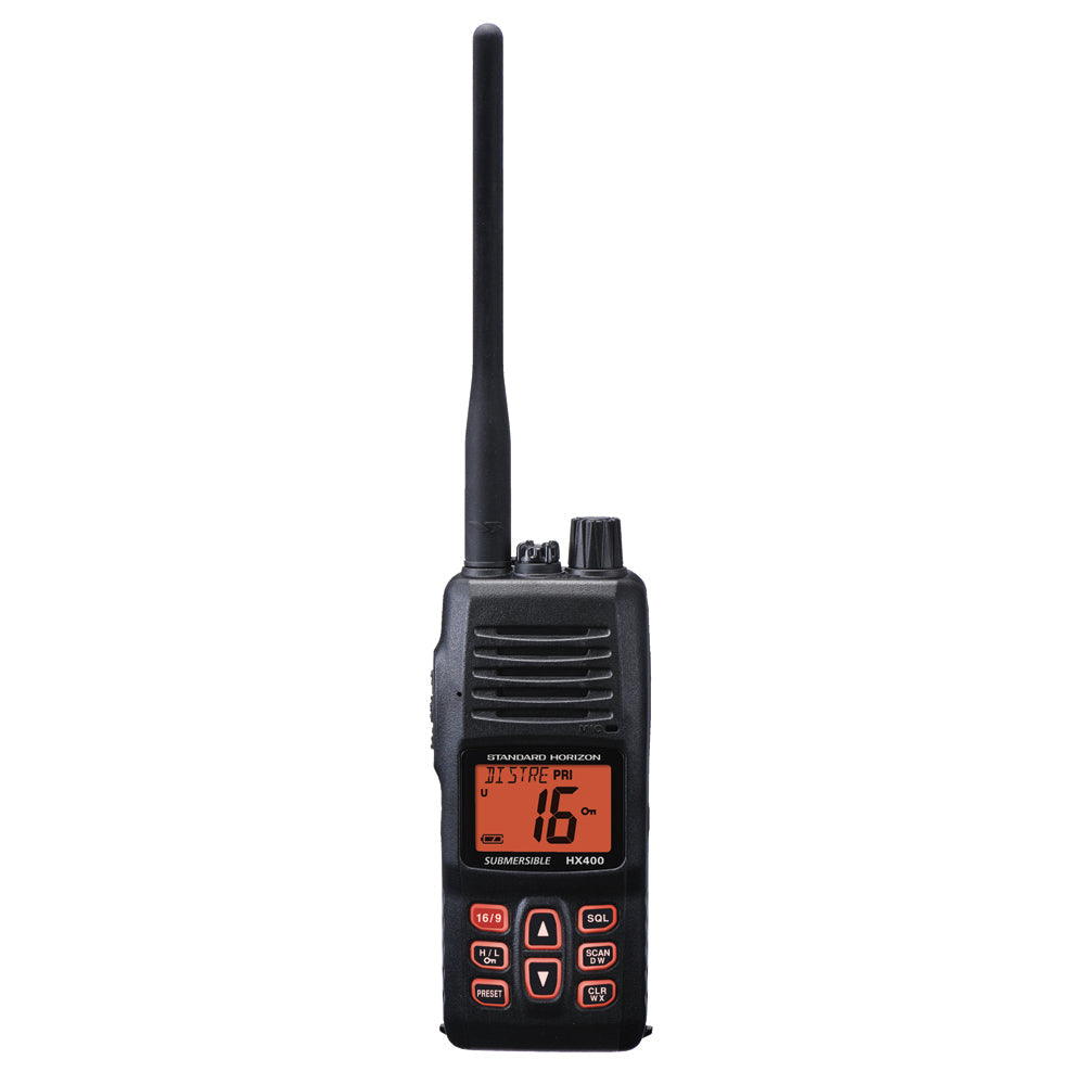 Standard Horizon HX400 w/Built-In Scrambler & LMR Programmable Channels [HX400] - Brand_Standard Horizon, Communication, Communication | VHF - Handheld - Standard Horizon - VHF - Handheld