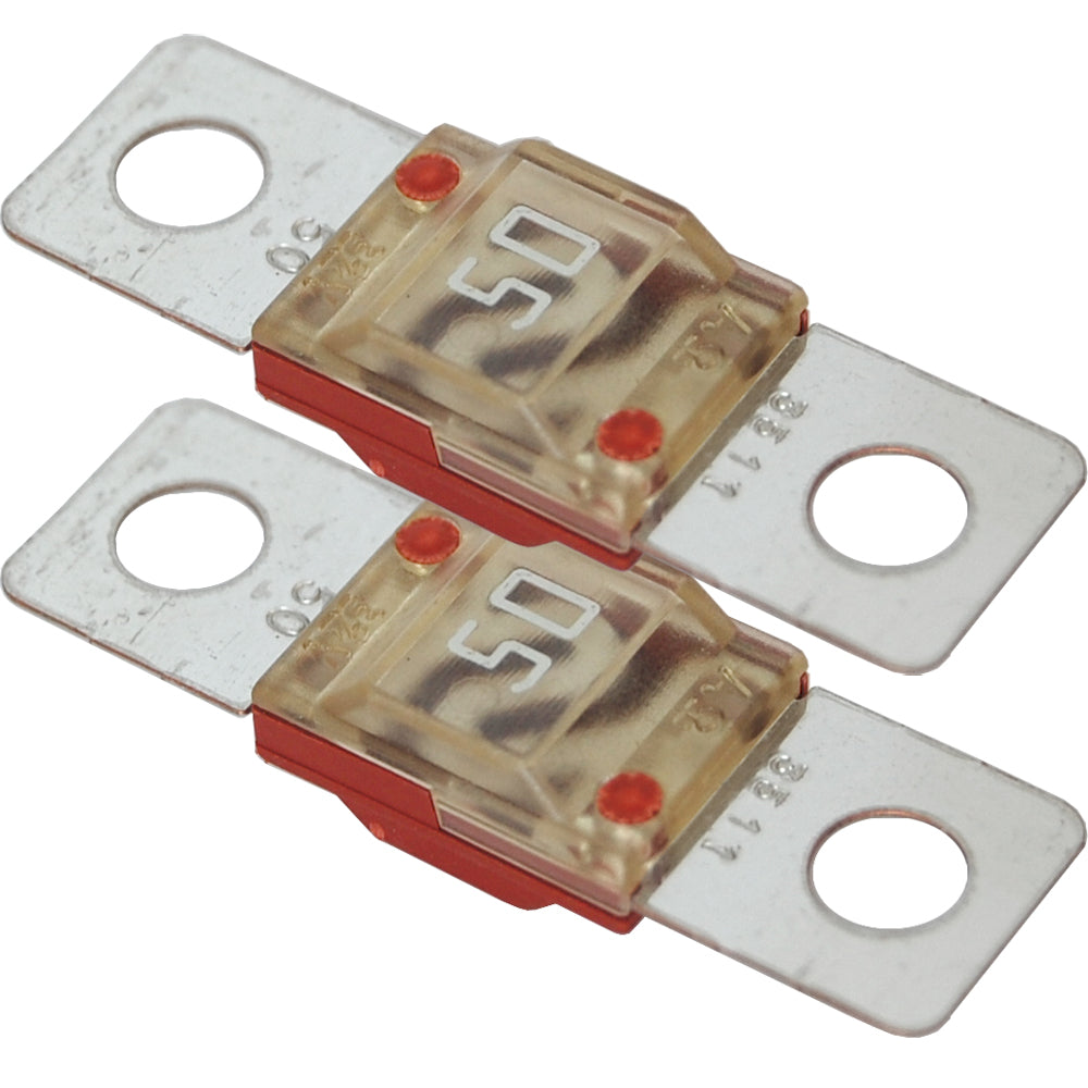 Blue Sea 5252 MIDI/AMI Fuse 50 Amp - Pair [5252] - Premium Fuse Blocks & Fuses from Blue Sea Systems - Just $6.99! 