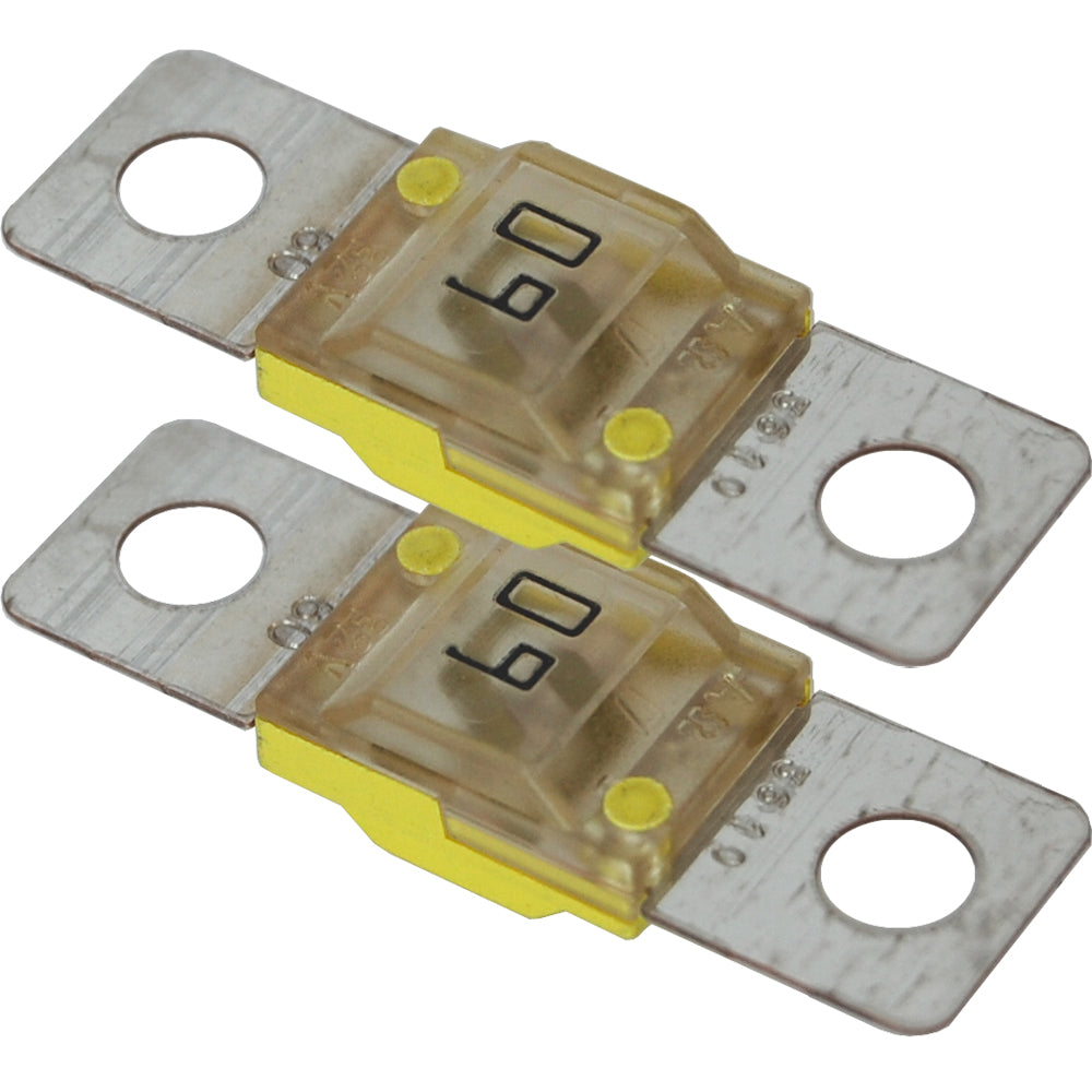 Blue Sea 5253 MIDI/AMI Fuse 60 Amp - Pair [5253] - Premium Fuse Blocks & Fuses from Blue Sea Systems - Just $6.99! 