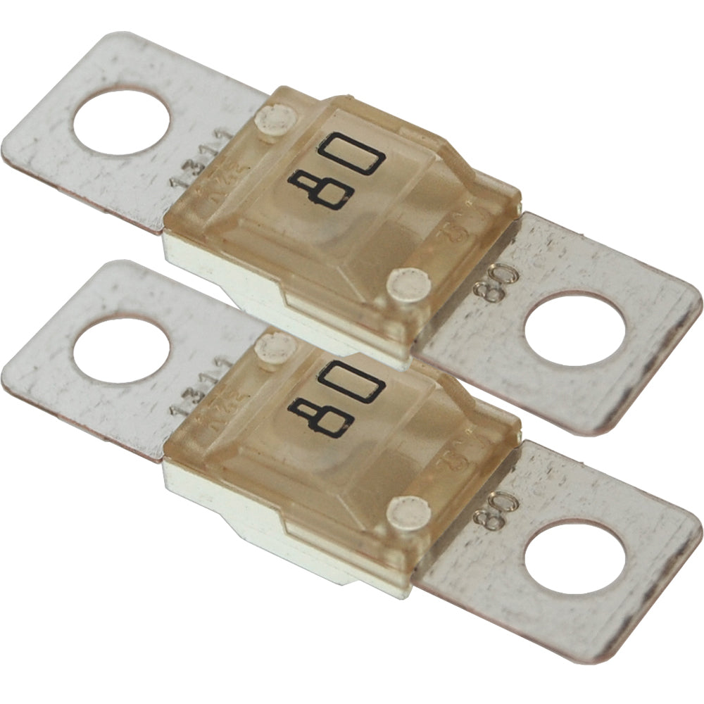 Blue Sea 5255 MIDI/AMI Fuse 80 Amp - Pair [5255] - Premium Fuse Blocks & Fuses from Blue Sea Systems - Just $6.99! 