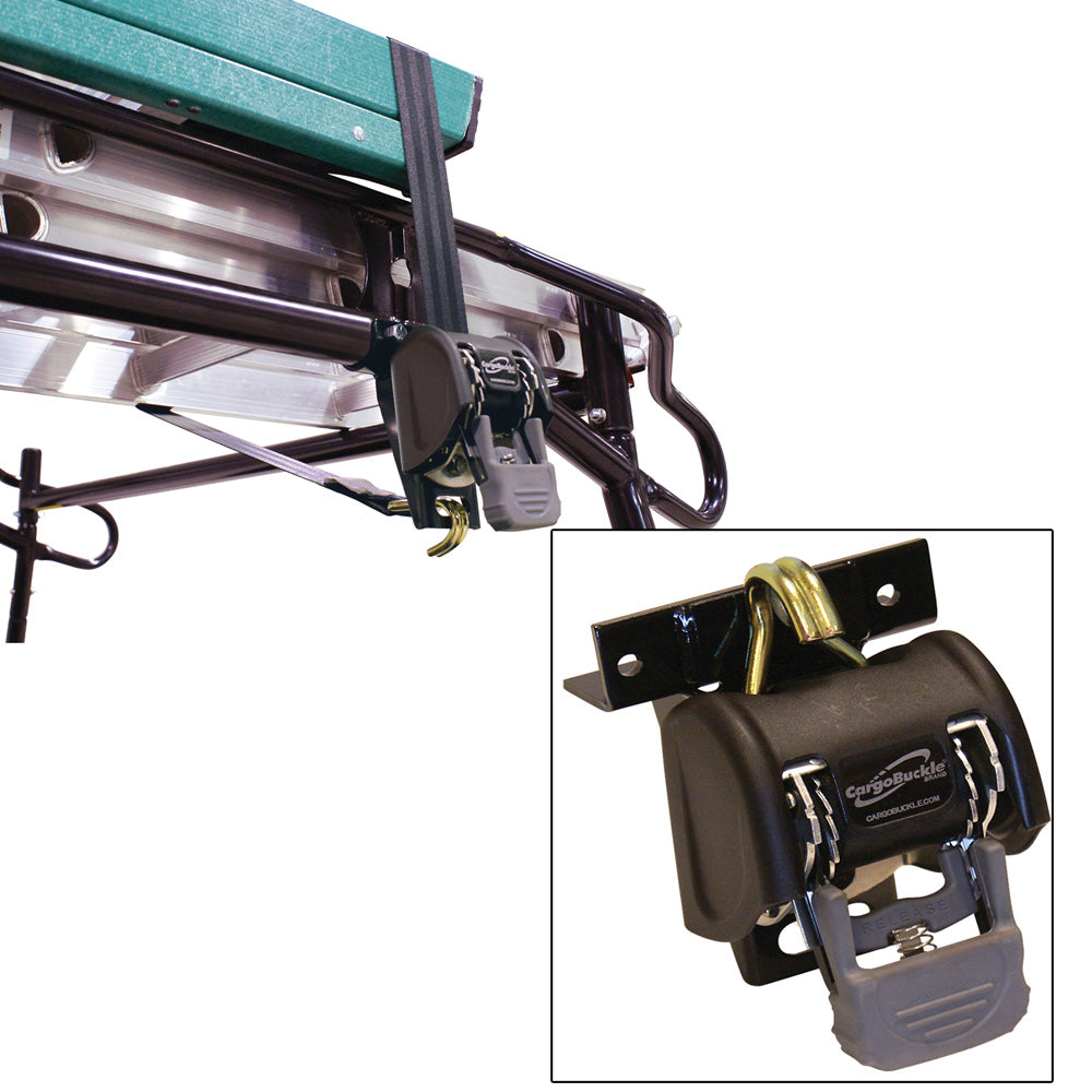 CargoBuckle Ladder Rack System - 1.25" Square 7' Pair [F18816] - Premium Tie-Downs from CargoBuckle - Just $110.99! 