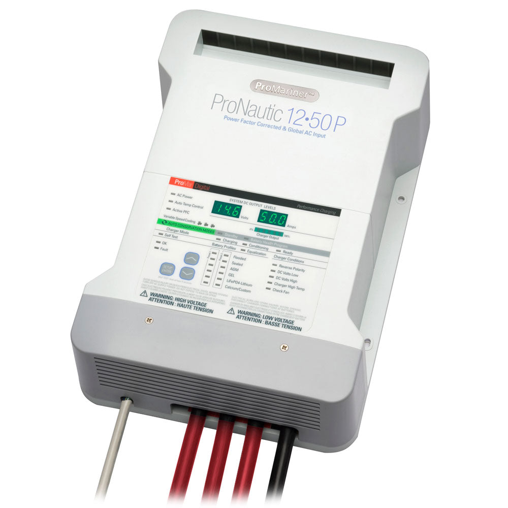 ProMariner ProNautic 1250P 50 Amp 3 Bank Battery Charger [63150] - Premium Battery Chargers from ProMariner - Just $683.99! 