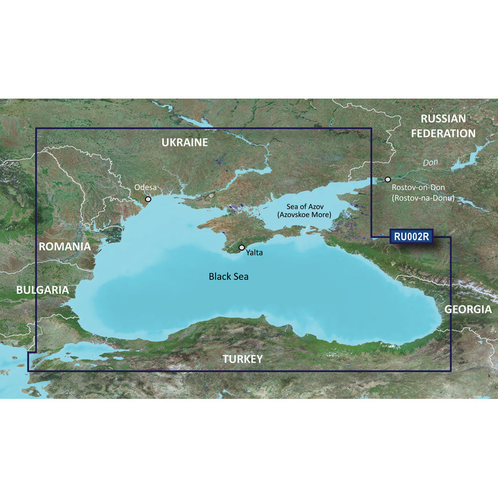 Garmin BlueChart g3 HD - HXRU002R - Black Sea  Azov Sea - microSD/SD [010-C1064-20] - Premium Garmin BlueChart Foreign from Garmin - Just $119.99! 