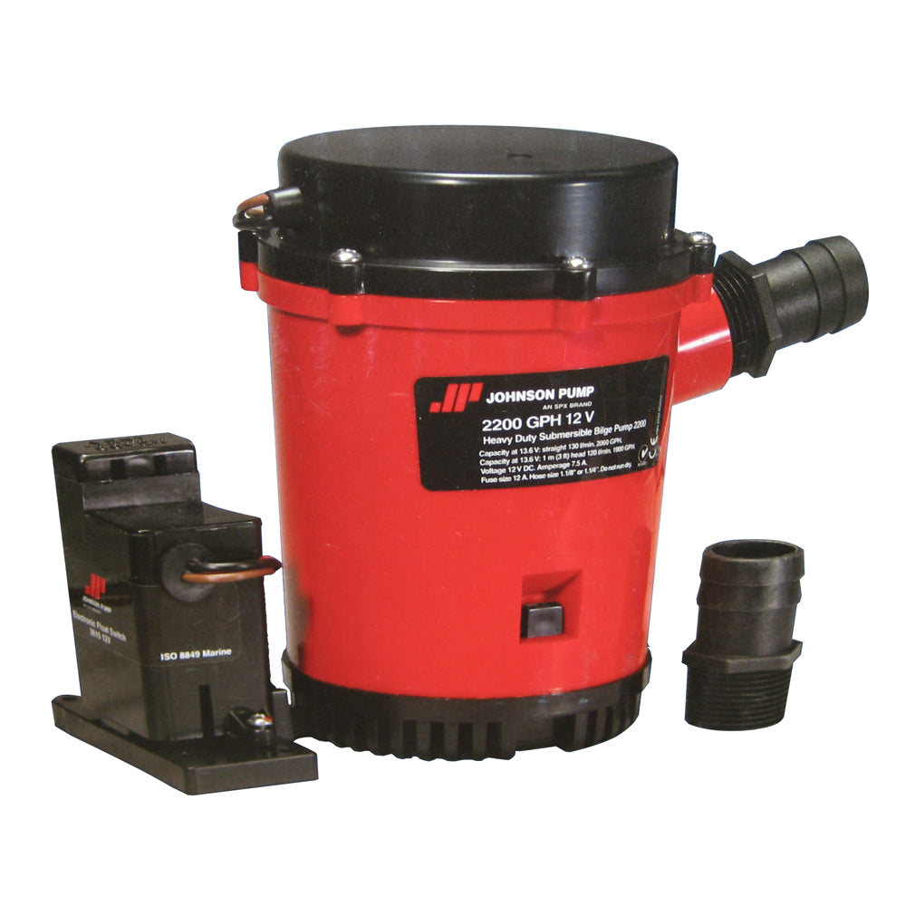 Johnson Pump 2200GPH Auto Bilge Pump w/Mag Switch - 12V [02204-00] - Brand_Johnson Pump, Marine Plumbing & Ventilation, Marine Plumbing & Ventilation | Bilge Pumps - Johnson Pump - Bilge Pumps