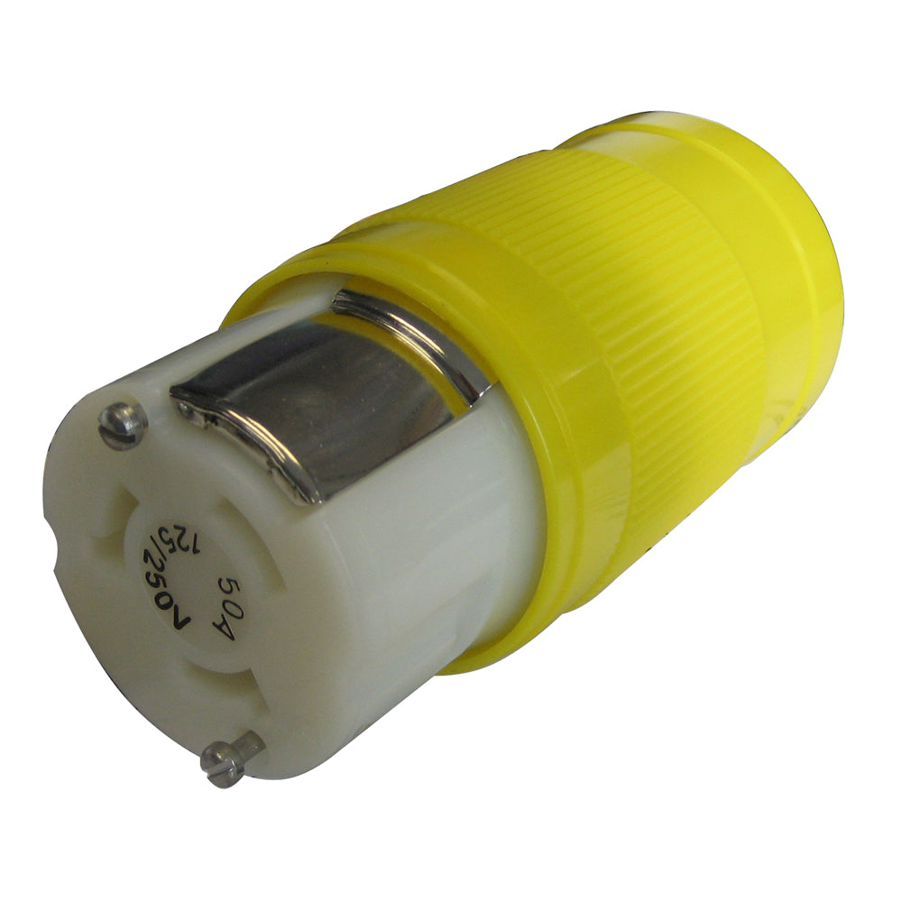 Marinco 50A 125/250V Locking Connector [6364CRN] - Premium Shore Power from Marinco - Just $87.99! 