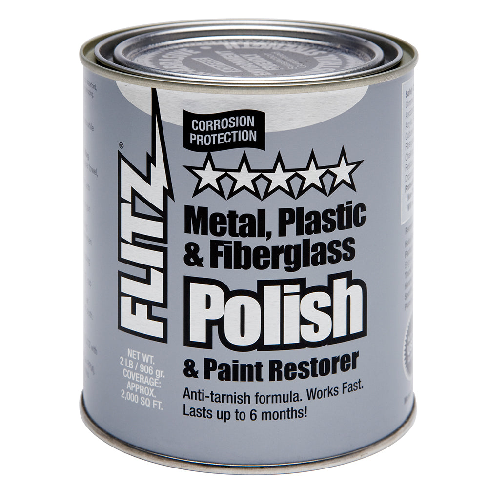 Flitz Polish - Paste - 2.0 lb. Quart Can [CA 03518-6] - Premium Cleaning from Flitz - Just $54.95! 