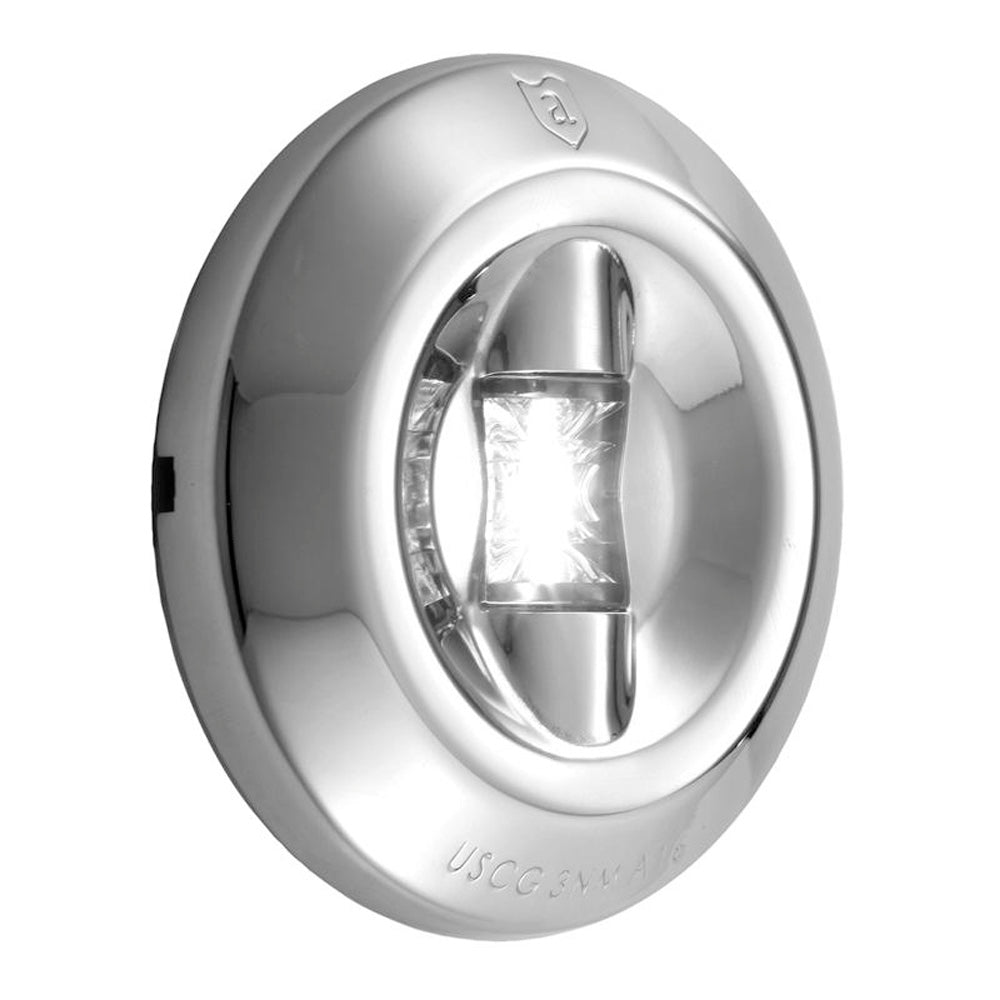 Attwood LED 3-Mile Transom Light - Round [6556-7] - Premium Navigation Lights from Attwood Marine - Just $61.99! 