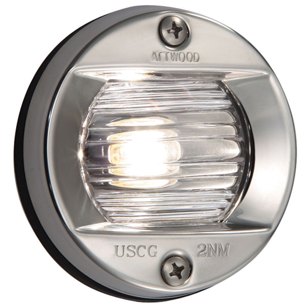 Attwood Vertical, Flush Mount Transom Light - Round [6356D7] - Premium Navigation Lights from Attwood Marine - Just $21.99! Shop now at Boat Gear Depot