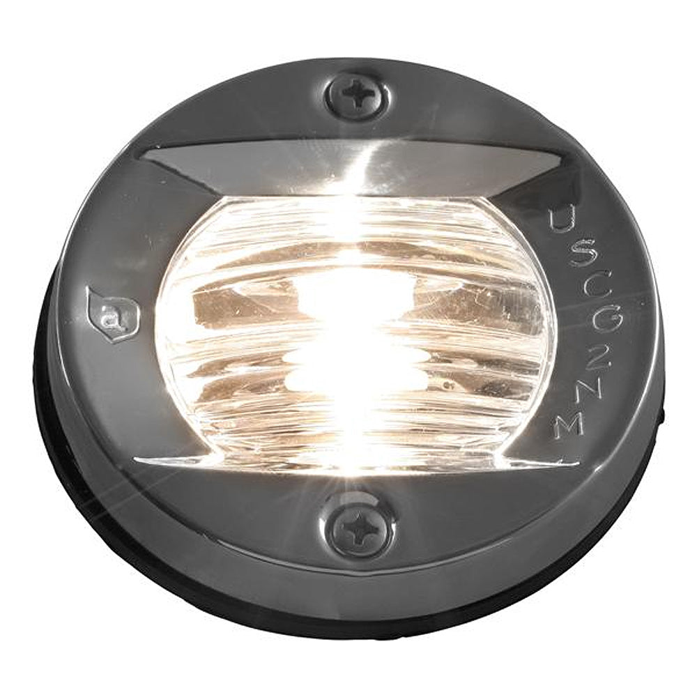 Attwood Vertical, Flush Mount Transom Light - Round [6356D7] - Premium Navigation Lights from Attwood Marine - Just $21.99! Shop now at Boat Gear Depot