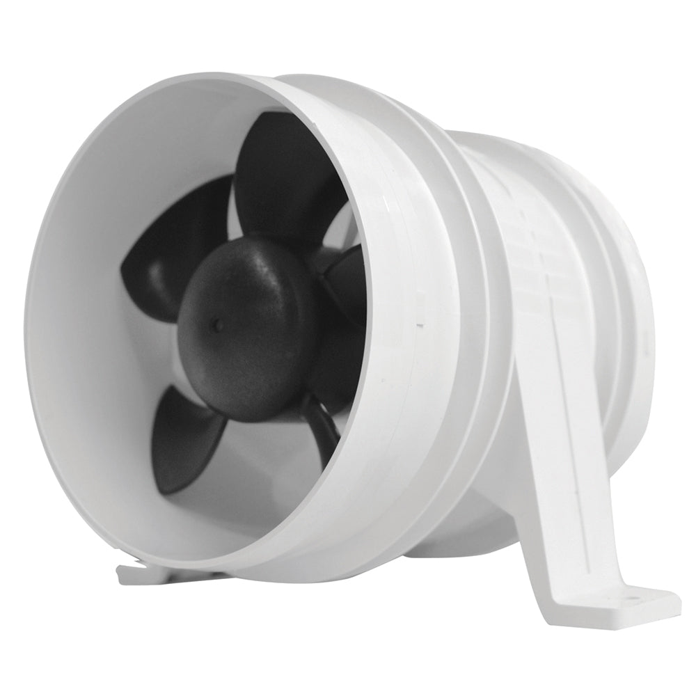 Attwood Turbo 4000 Series II In-Line Blower - 12V - White [1747-4] - Premium Blowers & Heaters from Attwood Marine - Just $29.99! 