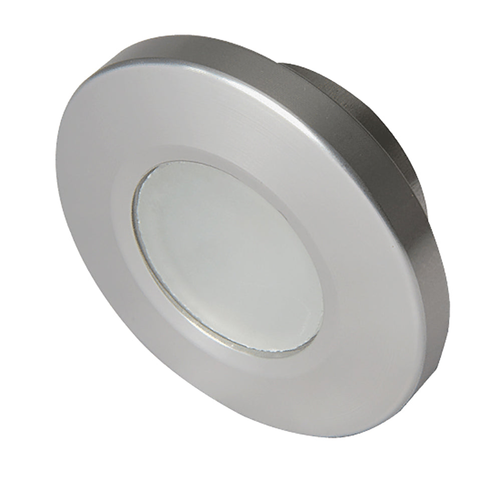 Lumitec Orbit - Flush Mount Down Light - Brushed Finish - 2-Color White/Red Dimming [112502] - 1st Class Eligible, Brand_Lumitec, Lighting, Lighting | Dome/Down Lights - Lumitec - Dome/Down Lights