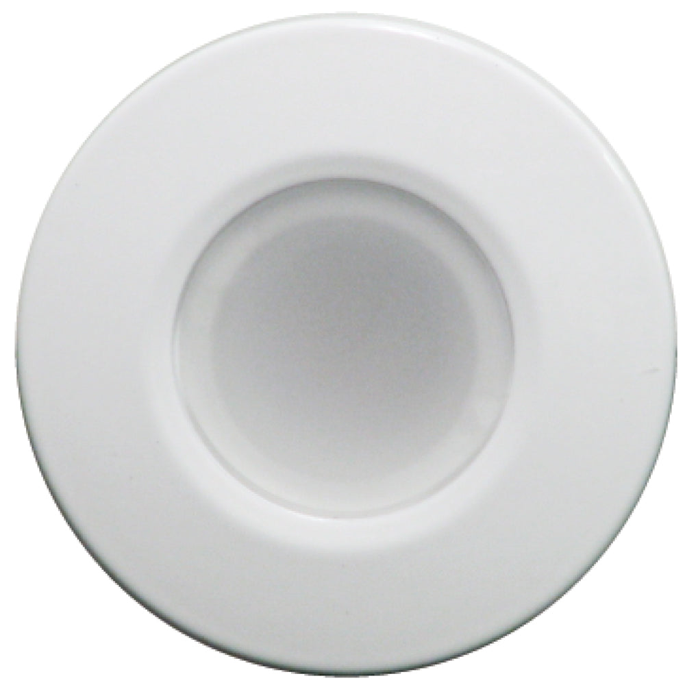 Lumitec Orbit - Flush Mount Down Light - White Finish - White Non-Dimming [112523] - Premium Dome/Down Lights from Lumitec - Just $52.99! 