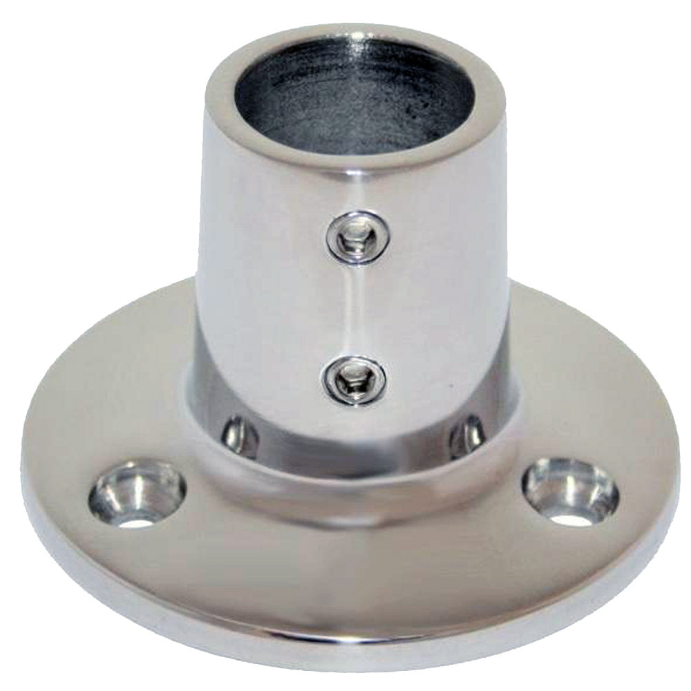 Whitecap " O.D. 90 Degree Round Base SS Rail Fitting [6039C] - Premium Rail Fittings from Whitecap - Just $20.99! 