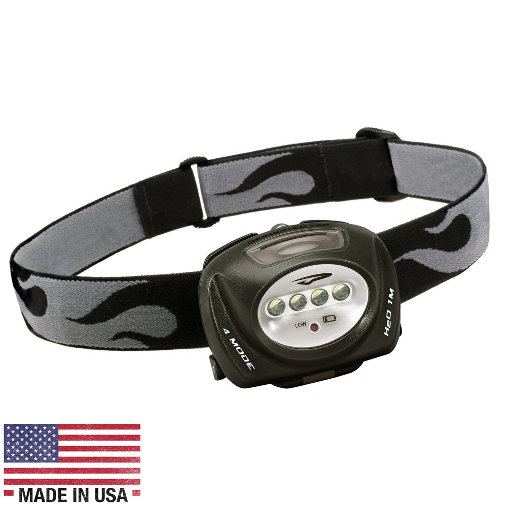 Princeton Tec QUAD LED Headlamp - Black [QUAD-BK] - Premium Flashlights from Princeton Tec - Just $39.99! 