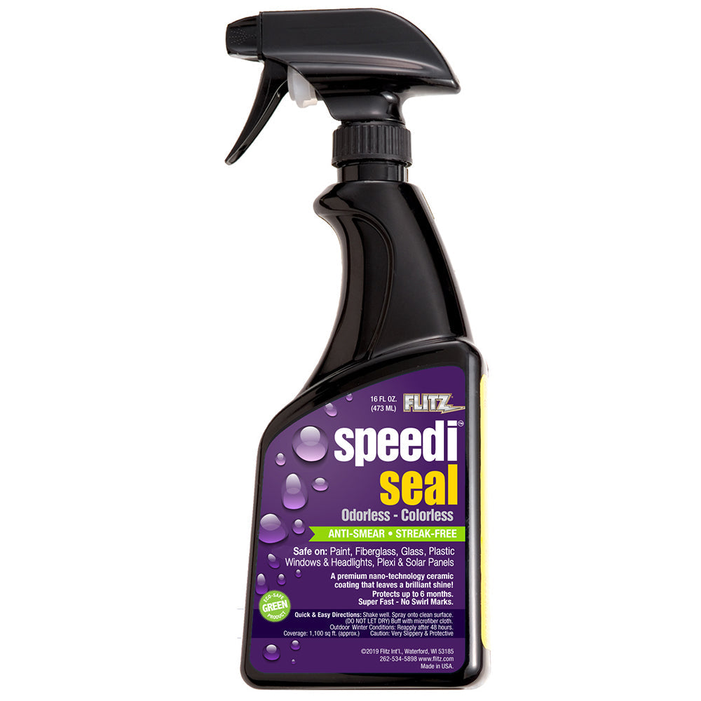 Flitz Speedi Seal Premium-Grade Ceramic Coating - 16oz Bottle [MX 32806] - Premium Cleaning from Flitz - Just $16.95! 